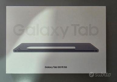 Samsung Tab S10 FE 5g + cover book keyboard slim