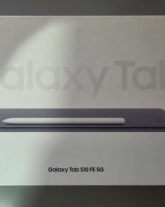 Samsung Tab S10 FE 5g + cover book keyboard slim
