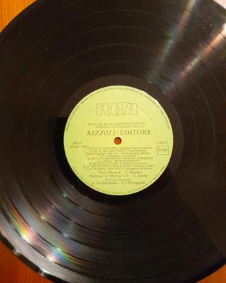 Disco in vinile a microsolco 33 vintage della RCA 