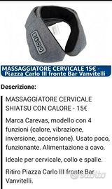 Massaggiatore cervicale shatush 