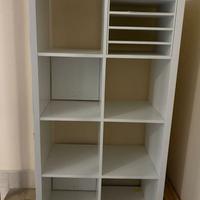 Scaffale libreria Ikea Kallax bianco
