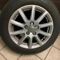 CERCHI AUDI ORIGINALI CON GOMME DA NEVE