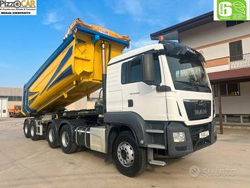 MAN TGS 33.460 CON SEMIRIMORCHIO RIBALTABILE ANNO 