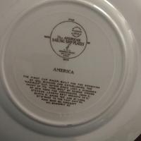 13 PIATTI WEDGWOOD ORIGIN.AMERICAN SAILING SCHIP