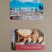 Schede telefoniche lotto "arte" 1999/2000;