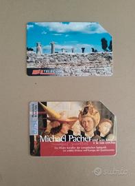 Schede telefoniche lotto "arte" 1999/2000;