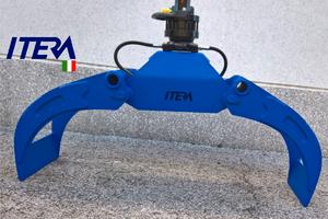 Pinza Legna IPL1300RINFORZATA+Rotatore 45qli