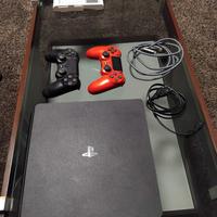 Ps4 slim 1 tera con 2 joypad + cavi