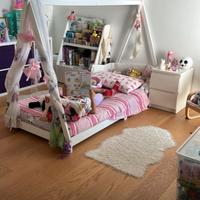 letto montessori bianco