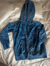 Felpa blu Scorpion bay ragazzo
