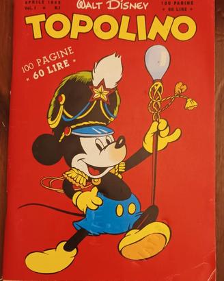 TOPOLINO volume 1 n. 1  Mondadori