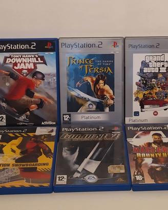 lotto giochi PlayStation 2 completi ps2
