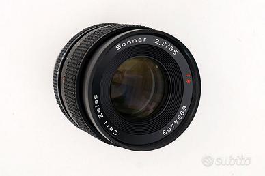 85 mm f 2,8 Sonnar x Contax  e mirrorless