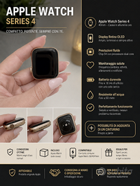 Apple Watch Series 4 Oro Apple perfetto