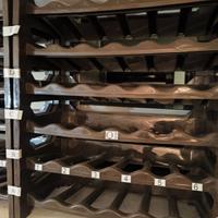 Porta bottiglie in plastica modulari