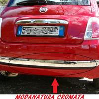 Modanatura posteriore Cromata Fiat 500