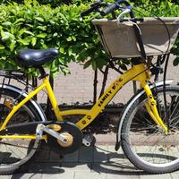 Bicicletta con cestino incorporato