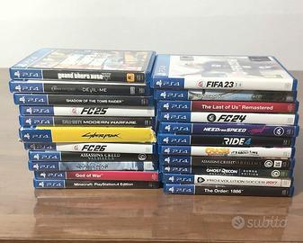 Lotto giochi Playstation 4 (PS4) leggi descrizione