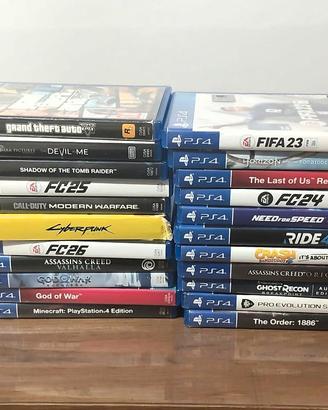 Lotto giochi Playstation 4 (PS4) leggi descrizione