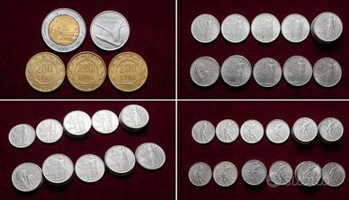 Lotto Monete in Lire Italiane - Anni '50/'90