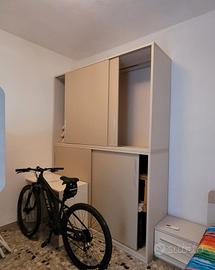 cameretta a ponte con 4 posti letto 