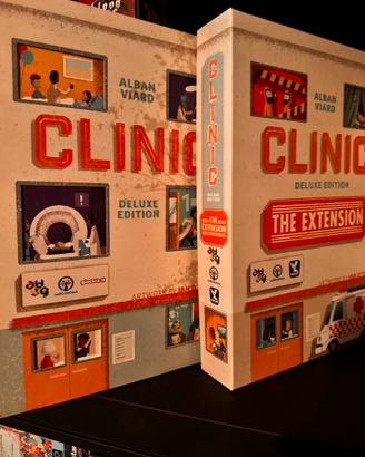 Clinic gioco da tavolo piu espansioni italiano