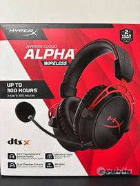 Cuffie da gaming HyperX Cloud Alpha Wireless