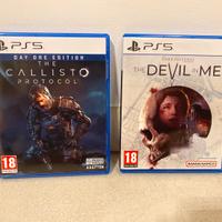 The Callisto Protocol+The Devil In Me PS5