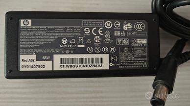 Alimentatore HP per pc portatile