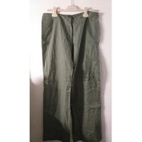 pantaloni in lino e cotone a gamba ampia Tg44 L