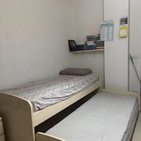 Doppio letto singolo ad incastro