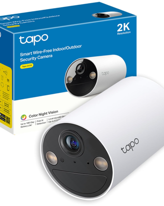 C410 Telecamera per Interni ed Esterni Senza Fili,