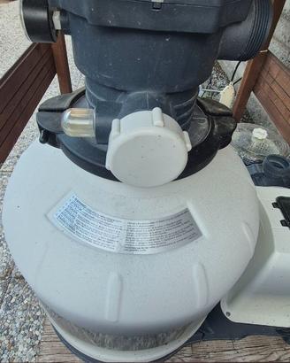 POMPA PISCINA INTEX SX 3200 A SABBIA + ROBOT