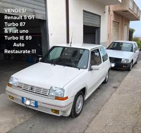 Renault 5 GT Turbo mk1 & Fiat uno Turbo ie mk1