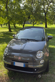Auto Fiat 500c grigia trattabile (neopatentati)