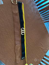 Set di 2 cinture elastiche nuove