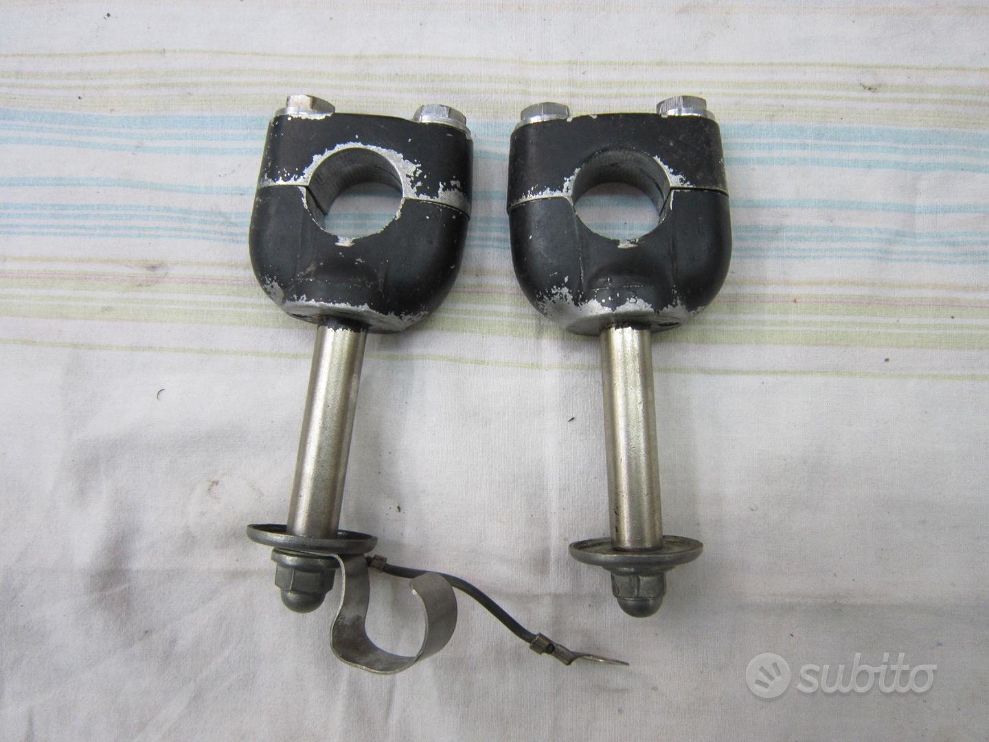 Coppia Supporti Adattatori Specchietti Neri Per HONDA Civic VI 4 Porte 1996-2001 - Per Specchi Universali Sportivi - 2