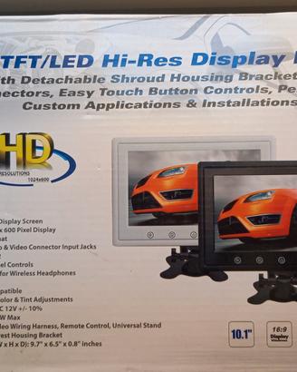 10.1 tft/led hi-res display monitor 