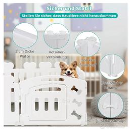 Box per cuccioli 155x78 cm