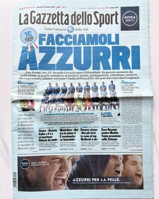 LA GAZZETTA DELLO SPORT - ED. SPEC. AZZURRA 2014