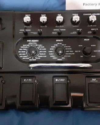 Pedaliera Line 6 floor pod plus