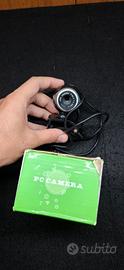 Webcam USB per PC con Microfono 