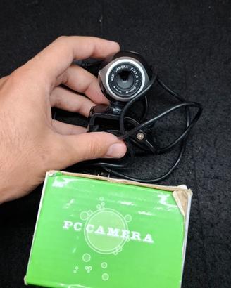 Webcam USB per PC con Microfono 