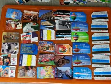 Schede telefoniche da collezione