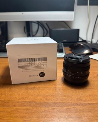 Obiettivo TTArtisans 50 mm 1.8 FX mount