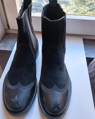 Stivaletti uomo Jimmy Choo nuovi neri 43 It. (9)Uk