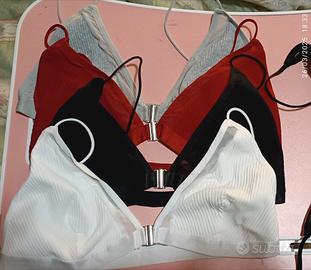 Lotto 4 reggiseni chiusura davanti