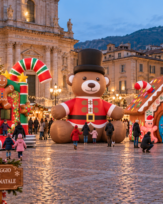 PACCHETTO ALLESTIMENTO GONFIABILE NATALE