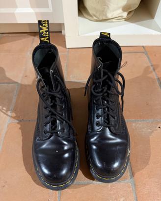 Dr. Martens Stivaletti Unisex 1460 Black Smooth