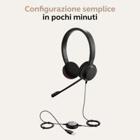 Jabra Evolve 20 Cuffie/Auricolari Call 